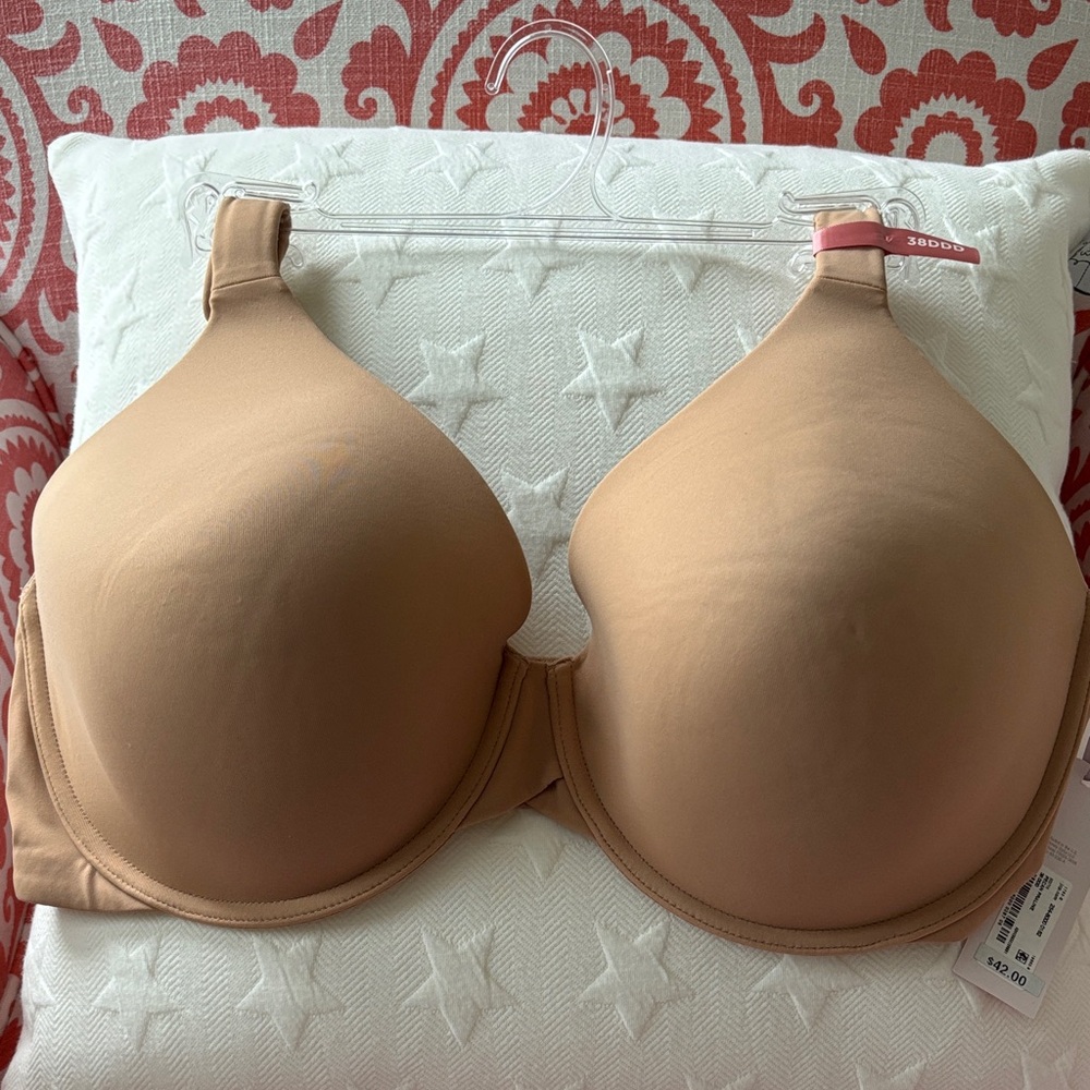 Ambrielle Everyday Full Coverage Bra Pecan Praline 38DDD